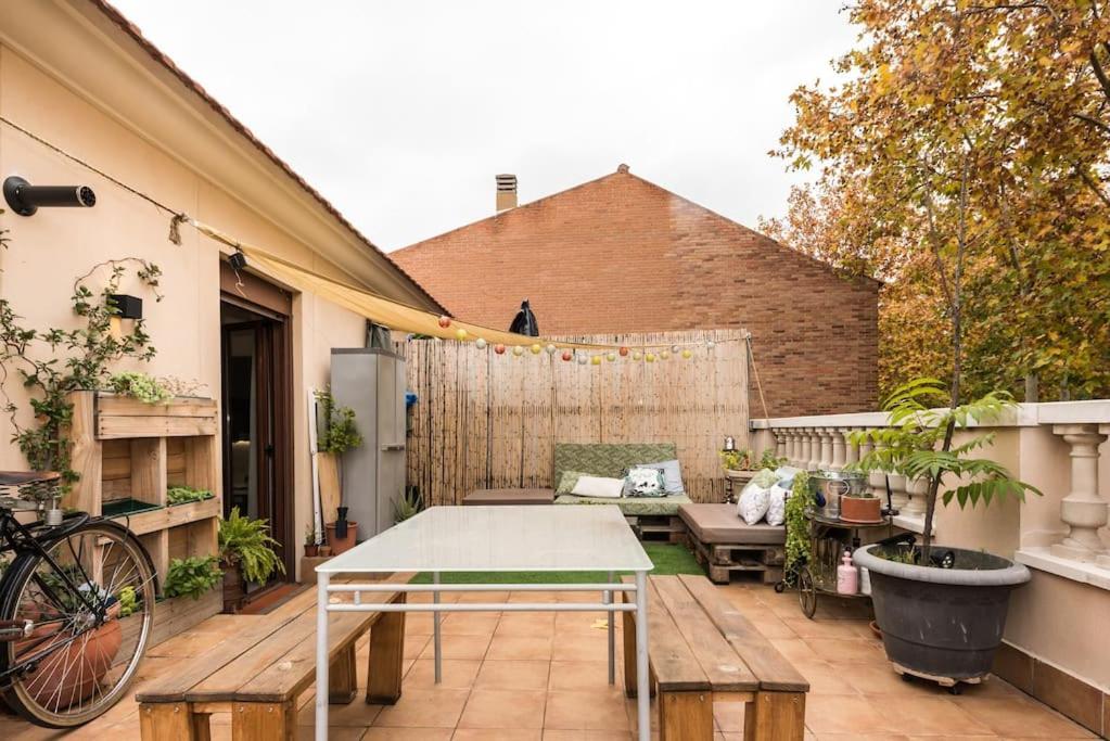 Atico Con Terraza Y Chimenea Junto A Universidad Alcala de Henares Bagian luar foto