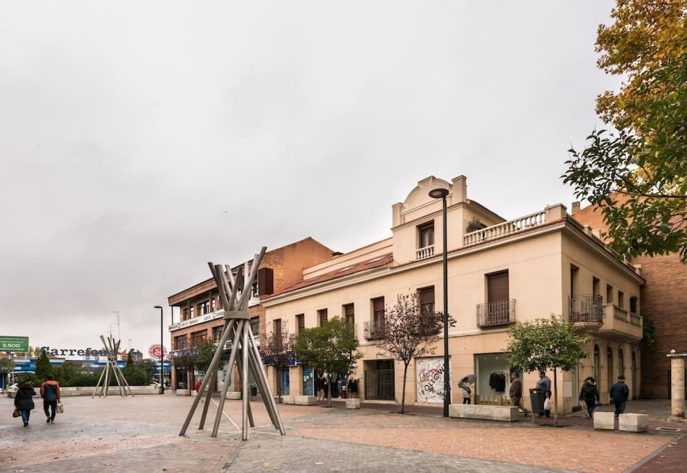Atico Con Terraza Y Chimenea Junto A Universidad Alcala de Henares Bagian luar foto